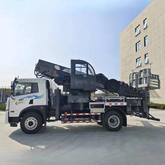 Jiuhe 21m 25m 29m 30m 38m 45m 트럭 장착 고가 작업 플랫폼 버킷 트럭 고소 작업차 HOWO 고소 작업 차량 고가 작업 플랫폼 트럭