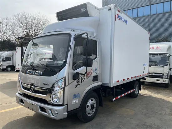 Foton 4X2 냉장 냉동 트럭 콜드체인 운송 5톤 냉장 트럭 판매