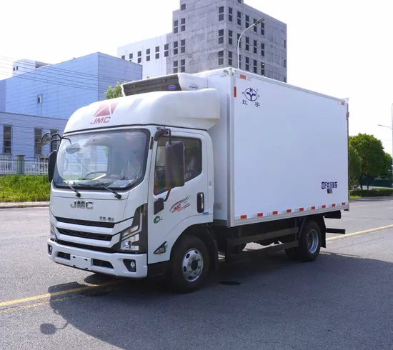 JMC 소형 냉장 트럭 2톤 3톤 5톤 냉동 식품 물품 운송 특수 트럭 가격