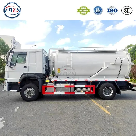 Sinotruk HOWO 4X2 15cbm 15m3 진공 슬러지 하수 흡입 탱커 트럭 판매 가격