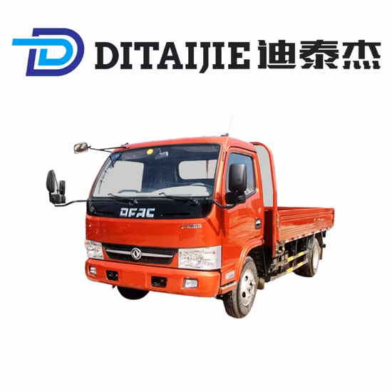 5t 플랫베드 카고 트럭 DFAC 4X2 디젤 배송 트럭 미니 트럭 판매