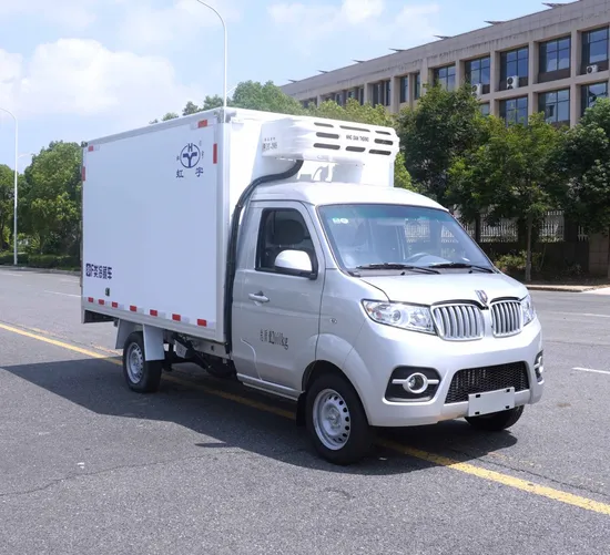 진베이 소형 냉장 트럭 2톤 냉동 냉장 식품화물 운송 전문 트럭 가격