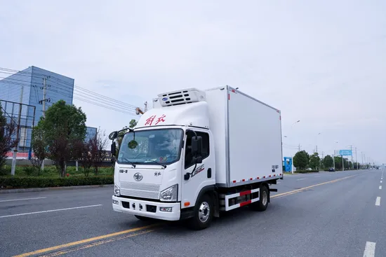 Foton 4*2 식품 냉동고 냉장고 밴/냉각 화물 트럭 냉동 냉장 트럭 가격