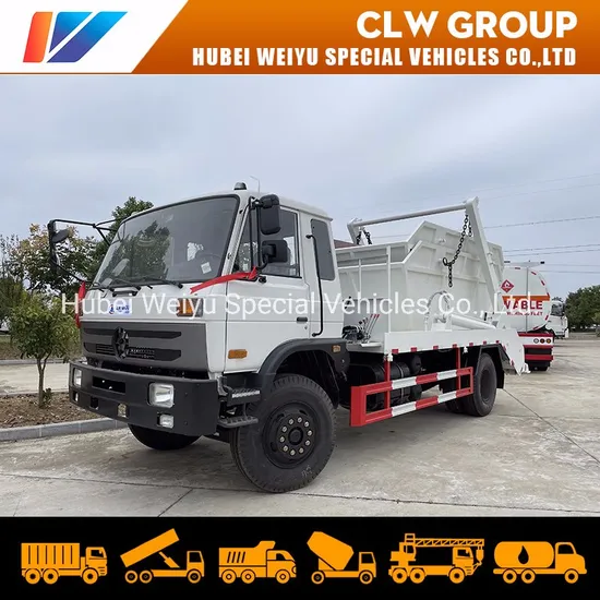Rhd Sinotruk HOWO 6X4 12cbm 스킵 로더 쓰레기 트럭