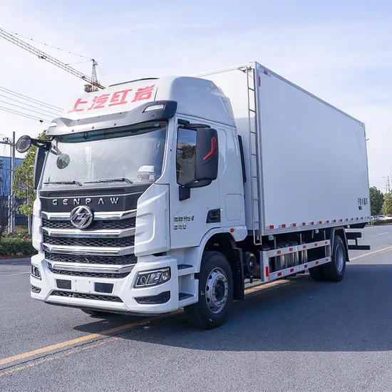 최적의 온도 제어를 위한 단열 배달용 밴 냉장 트럭