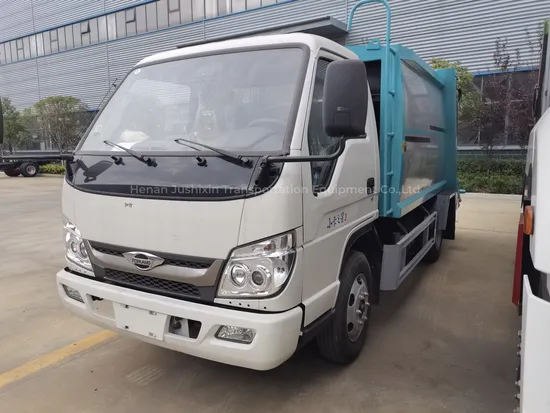 효율적인 폐기물 관리를 위한 컴팩트한 Foton LHD 쓰레기 수거 트럭