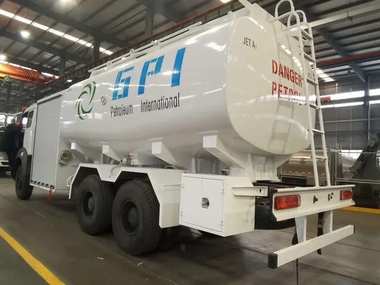 베이벤 6X4 5000리터 항공기 급유 연료 탱크 트럭